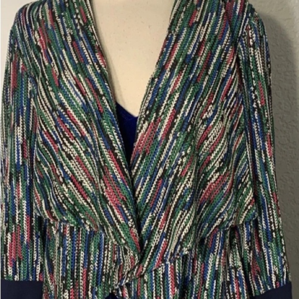 Alberto Makali Multicolor Striped Sweater
